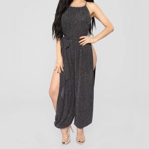 Wish Upon a Star Glitter Jumpsuit